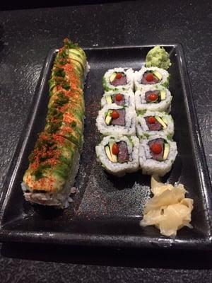 Sweetheart and Baja roll. Exquisite and complex.