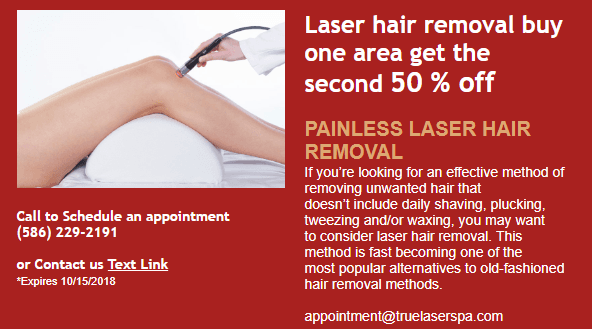 Laser Hair removal special