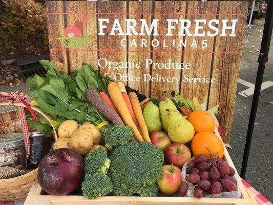 Farm Fresh Carolinas Delivered right to your door.