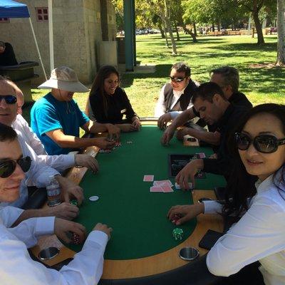 Company Picnic with Casino Games!