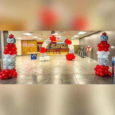 Chic-Fil-A Inaguration Decor