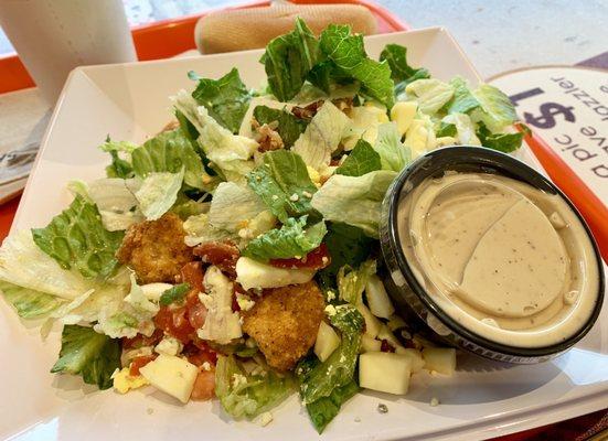 Cobb Salad without the avocado... definitely don't recommend... save your money and eat somewhere else...