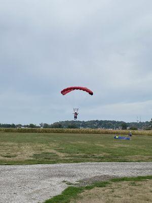 Skydiving