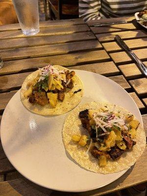 Spicy Pork Tacos