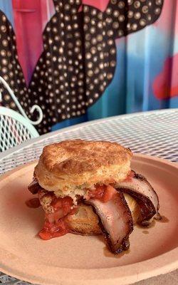 Pork Belly Biscuit