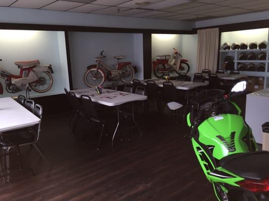 The Motorcycle Riding School Classroom