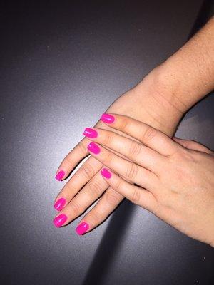 Love my Neon Pink dip! Excellent job every time:) Vivi Nails is awesome!