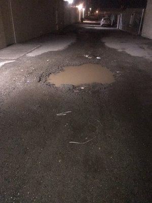 Pothole that took my tires out.