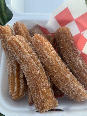 MINI CHURROS FRESHLY MADE