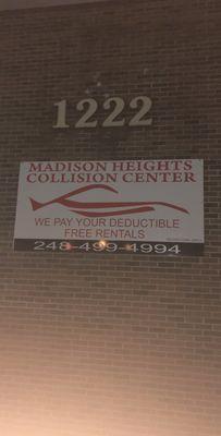 Madison heights collision center