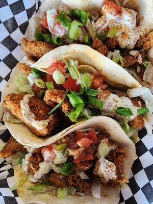 Cajun Catfish Tacos