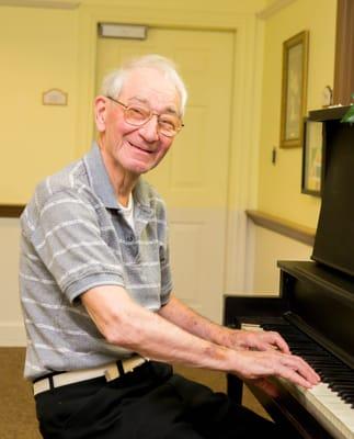 Landmark at Oceanview Playing Piano