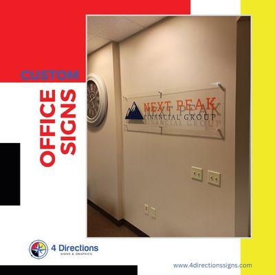 Get High-quality Custom Interior Signs in Sacramento, CA