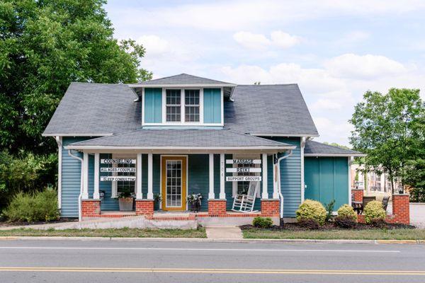 Better Days Therapeutic Solutions Building Downtown Clayton, NC 704 E. Main Street