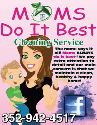 Moms Do It Best Cleaning Service