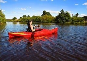 Kayaking rentals at lake linganore beach