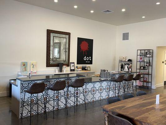 Dot Winery tasting room, Healdsberg, CA - Sept. 2, 2023