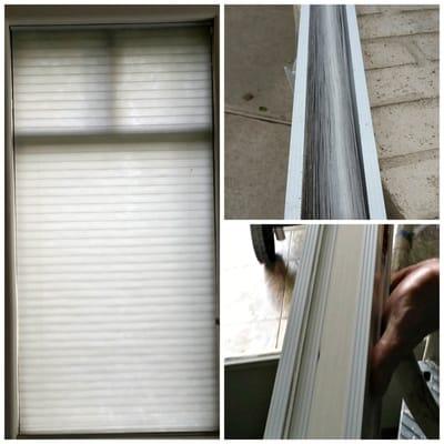 Before and After Got Dirty Blinds