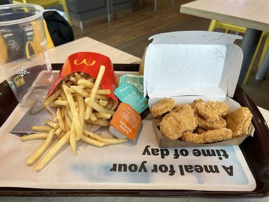 20 pc. Chicken McNuggets and Large Fries