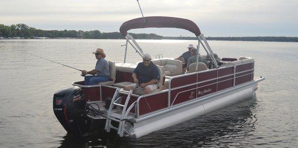 Misty Harbor pontoon boats