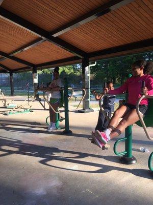 Outdoor gym ‍