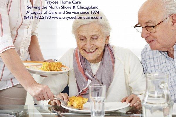 Traycee Home Care is the trusted Private Duty In Home Care provider on the Northshore, since 1974