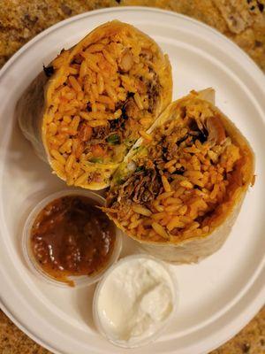 Birria Beef Burrito