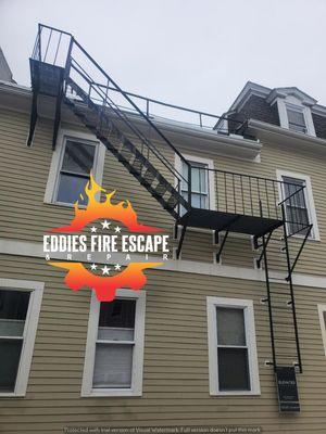 Secure Fire Escape and file for Certification