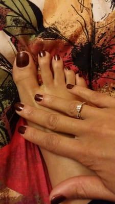 Mani/pedi $20