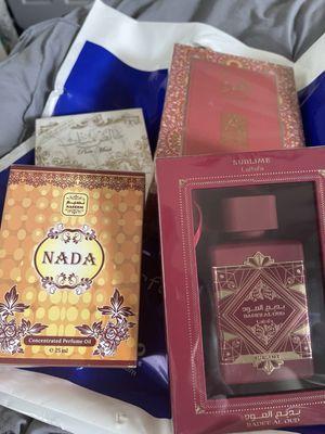 Some of the fragrances I've purchased from Anisa