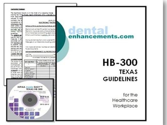 HIPAA TEXAS STATE HB 300 DO-IT-YOURSELF Training Package on CD-ROM Video Training & Forms