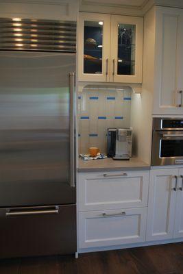 Cabinets supplied by Design Studio West install by Lee Austin Construction