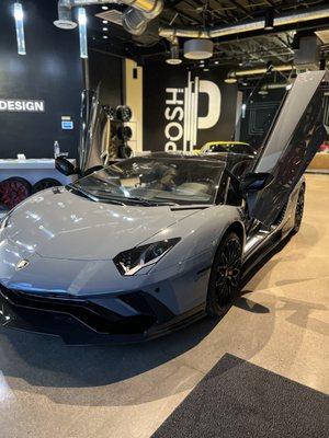 Aventador full body PPF.