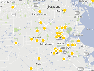 I live and work in Clear Lake, but I service most of Houston. Here's a sampling of past sales and purchases