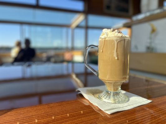 Irish Coffee during a Fall Foliage Tour