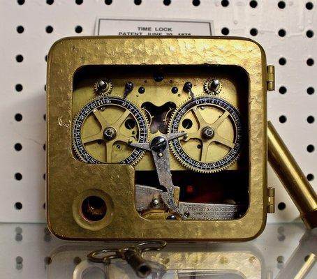 Bank vault time lock