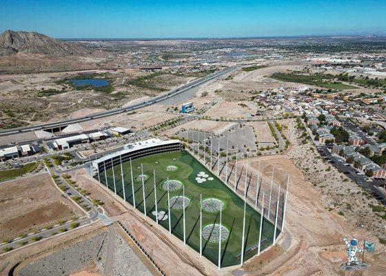 Aerial Capture of Top Golf El Paso