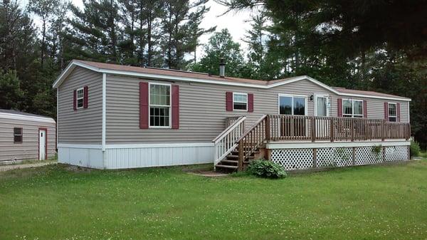 Stay in our cozy two bedroom mobile home . Fully furnished.