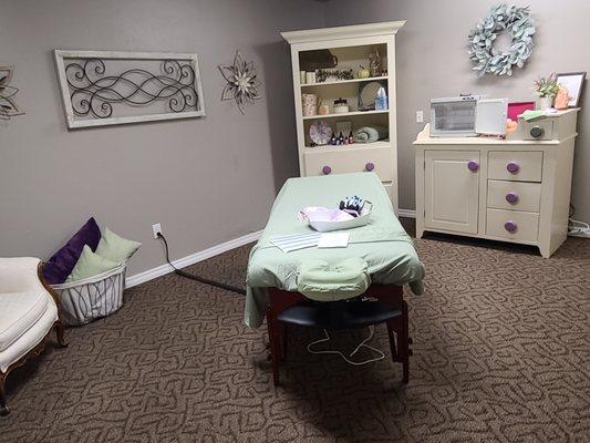 Come relax in one of our massage rooms!