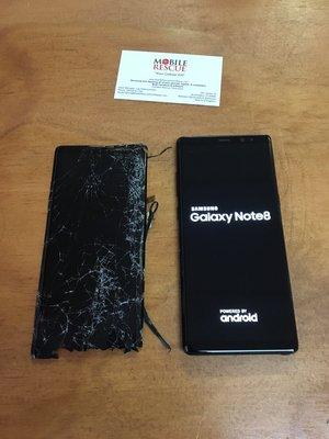 Galaxy note 8 screen repair