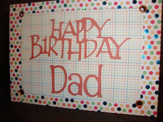 Dad Birthday Card