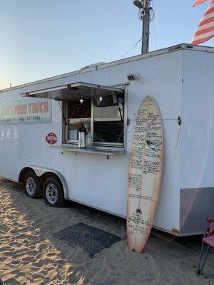 Stu's Food Truck, Menu Board!