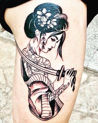 Geisha, Japanese tattoo, asian culture