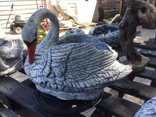 Swan planter