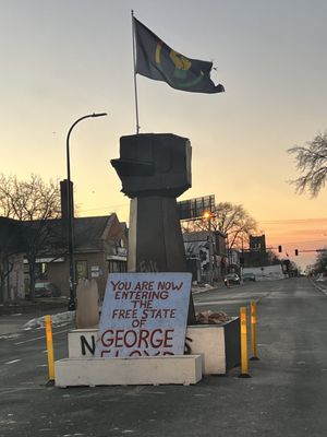 patrolling George Floyd Square aftermath