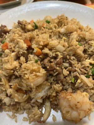 44. House Fried Rice Lunch Special