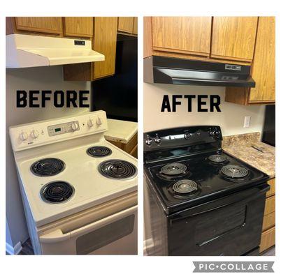 Stove & range hood replacement