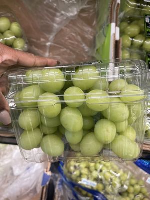 These grapes are huge