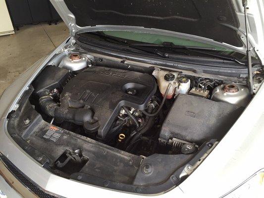 Engine Bay Before