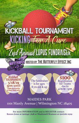 This was an Annual Event poster for Kickball Tournament